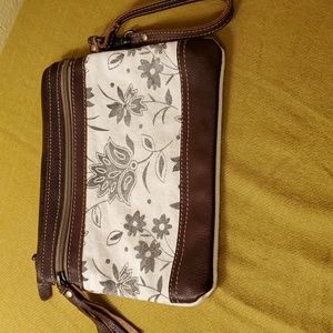 Myra clutch or wristlet bag
